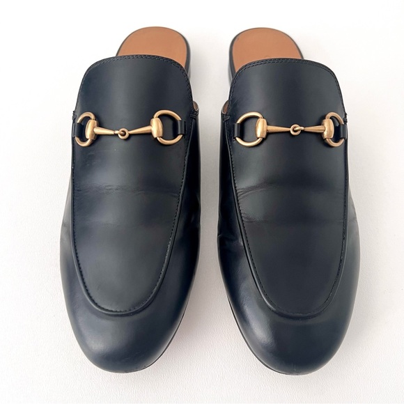 GUCCI | Princetown Horsebit Black Leather Mules
Loafers Slippers EU 39 US 9 - Picture 2 of 13